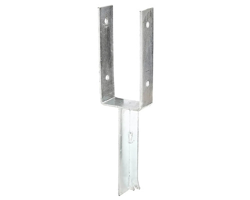 Suport stâlp tip U Kaiserthal 91x200x200 mm, zincat, | HORNBACH