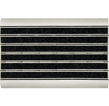 Covoraș cu profil canelat și inserții textile