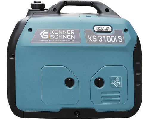 Generator de curent cu benzină Könner & Söhnen KS3100iS 3100W, monofazic, cu invertor/inverter