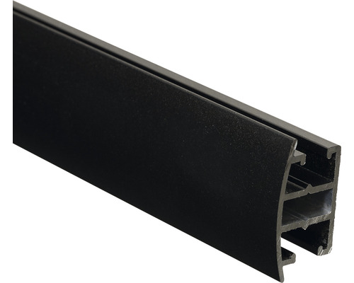 Bară aluminiu ELR200 negru 200 cm