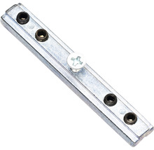 Conector metalic cu șurub și găuri