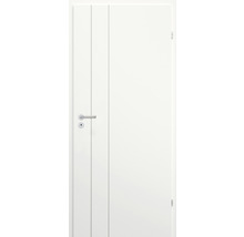 Foaie de ușă Classen Linea 2.5 alb MDF 203,5x64,4 cm dreapta-thumb-0