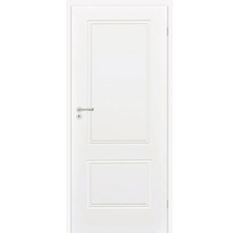 Ușă de interior albă cu două casete dreptunghiulare