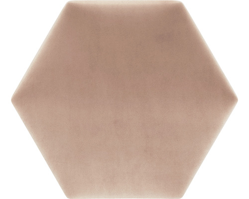 Placă de perete hexagonală din catifea