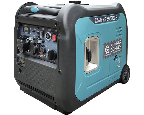 Generator pentru funcționare cu doi combustibili