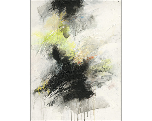 Tablou canvas Black and Green 57x77 cm-0