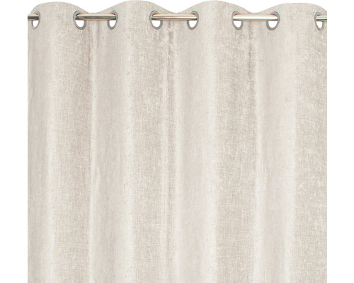 Perdea cu sistem de suspensie cu ochiuri