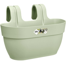 Ghiveci de agățat Elho Vibia Campana plastic 36x24,1x26,5 cm verde fistic