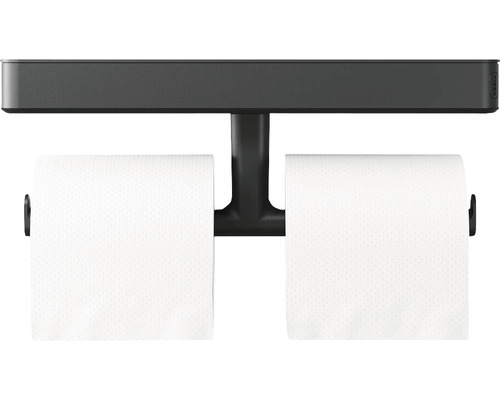 Suport hârtie igienică pentru două role