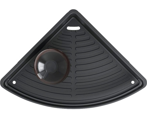 Raft de colț cu ventuză pentru baie și bucătărie