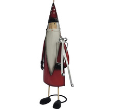 Moș Crăciun decorativ cu cadou pentru perioada Crăciunului