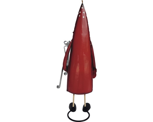 Figurină decorativă Moș Crăciun din metal