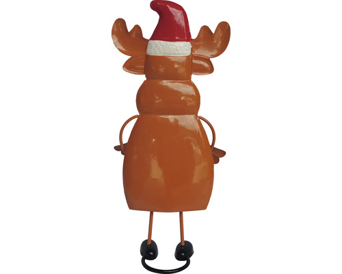 Elan decorativ cu căciulă de Crăciun ca decor de Crăciun