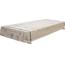Pachet de lemn masiv de construcții din molid