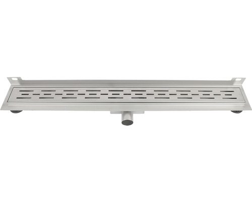 Rigolă duș perete Differnz RVS 800 mm inox