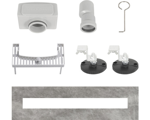 Set de scurgere cu diverse componente