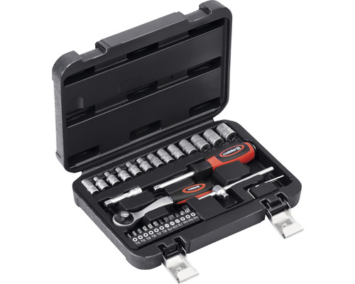 Trusă chei tubulare & biți Meister 1/4", 32 piese Trusă chei tubulare & biți Meister 1/4", 32 piese
