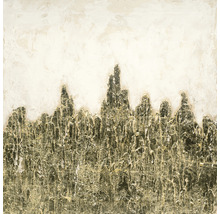 Pictură cu motiv abstract de munte