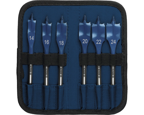 Set burghie late Bosch cu șase piese în etui