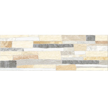 Placaj exterior porțelanat Mica Grey 20x60 cm