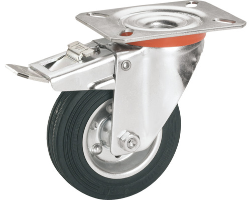 Rotiță pivotantă cu frână