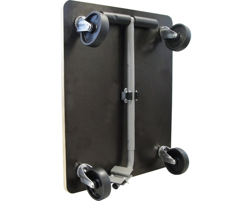 Cărucior pentru mobilă cu patru roți și mâner