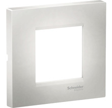 Ramă aparataje Schneider Easy Styl 2 module, plastic argintiu