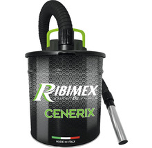 Aspirator pentru cenușă electric Ribimex Cenerix 800W 18l 230V filtru Hepa-thumb-0