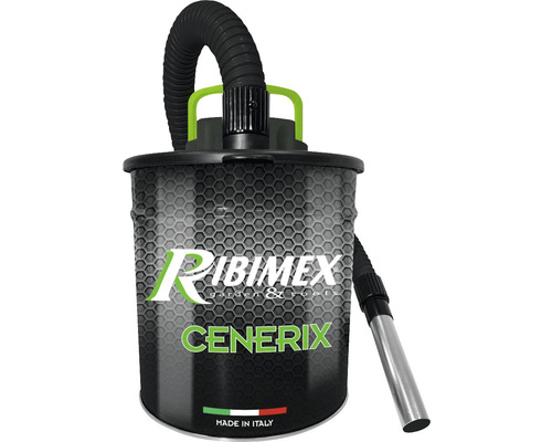 Aspirator pentru cenușă electric Ribimex Cenerix 800W 18l 230V filtru Hepa Aspirator de cenușă cu furtun și tub de aspirare