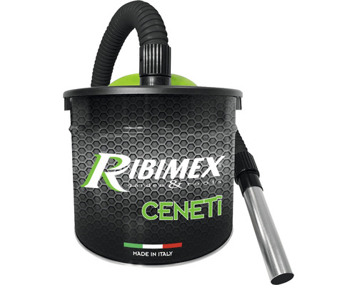 Aspirator pentru cenușă electric Ribimex Ceneti 800W 15l 220V filtru Hepa Aspirator de cenușă cu furtun și tub de aspirație