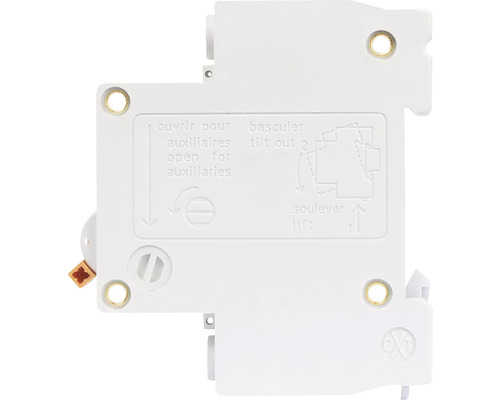 Contact auxiliar alb cu instrucțiuni