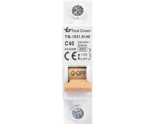 Întrerupător automat Total Green C40