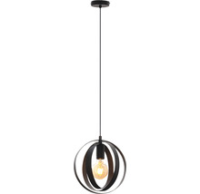 Lampa suspendată cu abajur sferic și bec