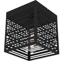Lumină de tavan în formă de cub cu design tip grilaj