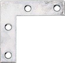 Conector unghiular din metal cu găuri