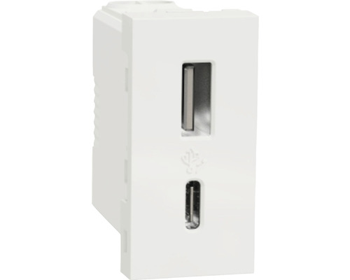 Inserție cu port USB A și USB C