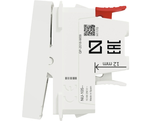 Întrerupător electric, vedere laterală