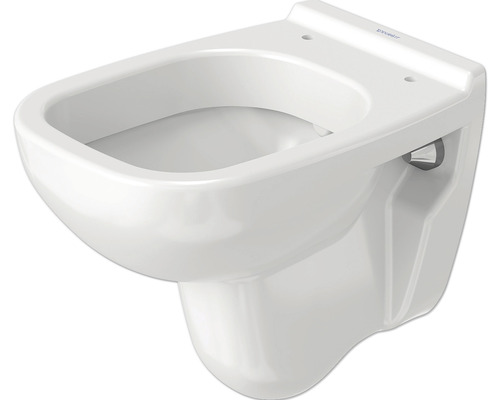 Vas WC suspendat DURAVIT D-Code Compact, evacuare orizontală, alb