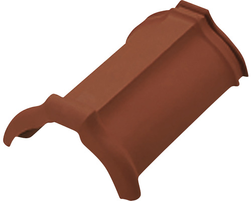 Coamă presată țiglă ceramică Tondach Twiston maro arămiu satinat 460x250 mm Tiglă coadă de castor din argilă pentru acoperiș