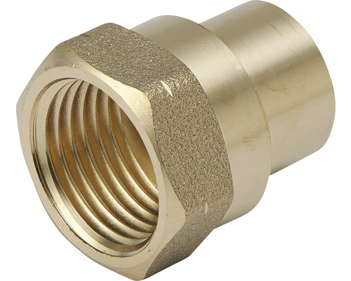 Niplu adaptor bronz (interior - filet exterior) 15x1/2", 10 buc