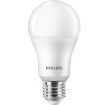 Becuri LED Philips E27 13W 1521 lumeni, glob mat A60, lumină neutră, 3 bucăți-thumb-0