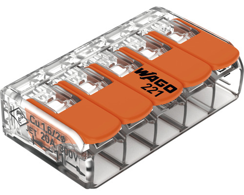 Wago 221 clemă de conectare pentru conductoare electrice