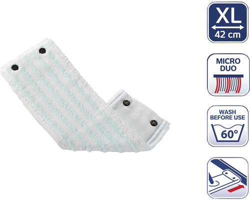 Husă mop XL 42 cm cu funcție Micro Duo