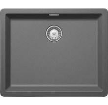 Chiuvetă bucătărie cristadur cu o cuvă Schock Greenwich N-100L 55,6x45,6 cm, fără picurător, Stone