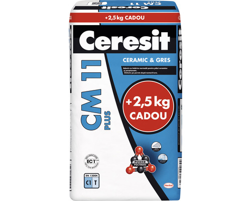 Sac adeziv pentru gresie și faianță Ceresit CM 11 Plus