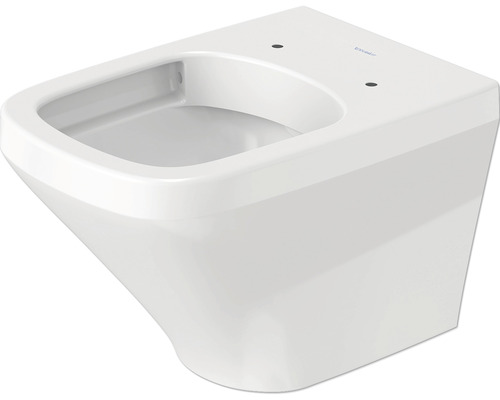 Vas WC suspendat DURAVIT DuraStyle, margine de clătire deschisă, cu strat protector, alb