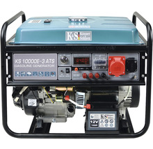 Generator de curent cu benzină Könner & Söhnen KS10000E-3 ATS 8000W, trifazic, incl. automatizare-thumb-0
