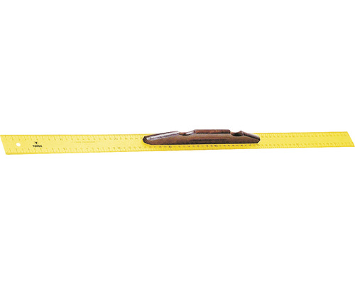 Riglă pentru măsurat & trasat Topex 750mm, cu mâner de lemn