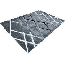 Covor gri cu model geometric