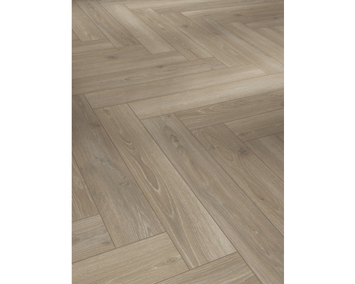 Montarea pardoselii laminate în model herringbone